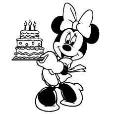 Happy birthday coloring pages