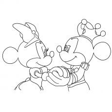 Prince mickey and princess minnie mickey mouse drawings mickey mouse coloring pages avengers coloring pages