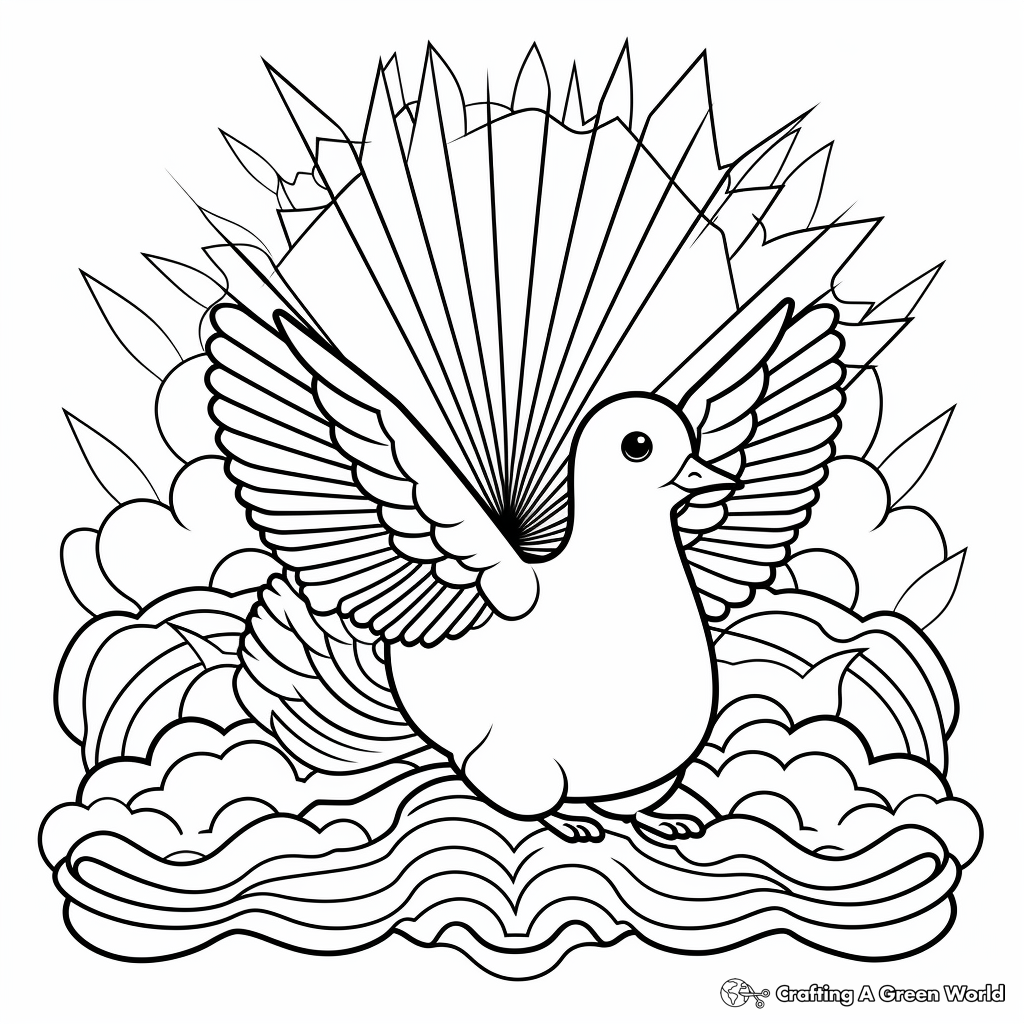 Baptism coloring pages