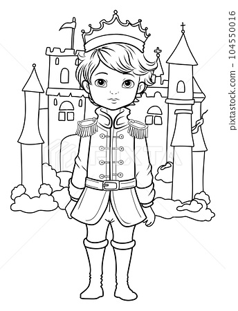 Prince coloring page coloring page prince in a