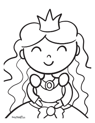 Princess coloring pages