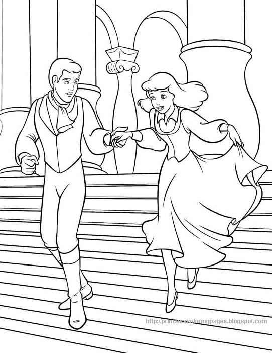 Princess coloring pages disney prince coloring sheet