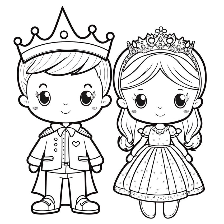 Princess coloring pages