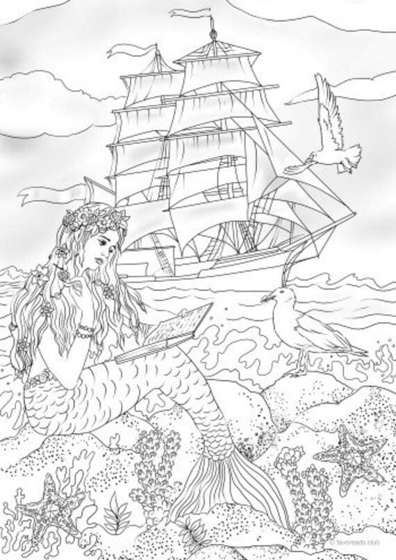 Waiting for a prince printable adult coloring page from favoreads coloring book pages for adults and kids coloring sheets coloring designs