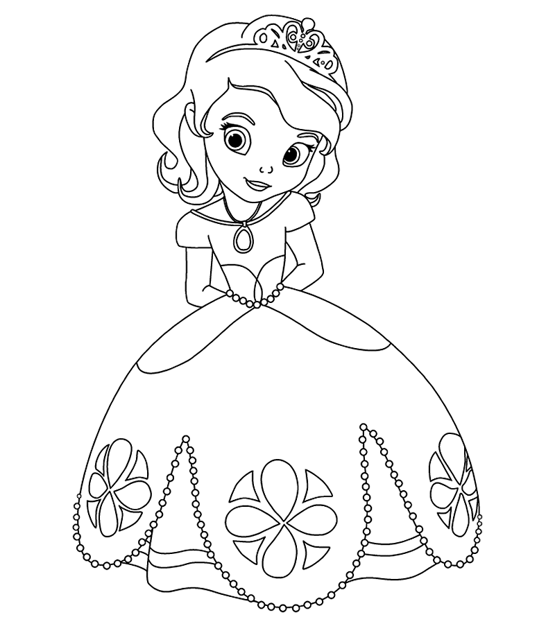 Sofia the first drawings sofia