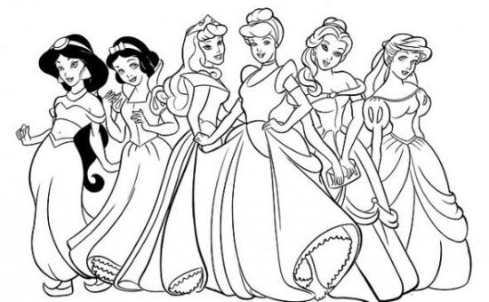Dibujos para colorear fãciles de dibujar y pintar imãgenes totales princess coloring pages disney princess colors cartoon coloring pages