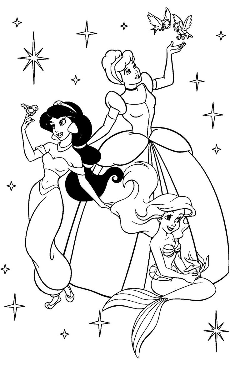 Dibujos para colorear princesas disney cinderella coloring pages princess coloring pages cartoon coloring pages