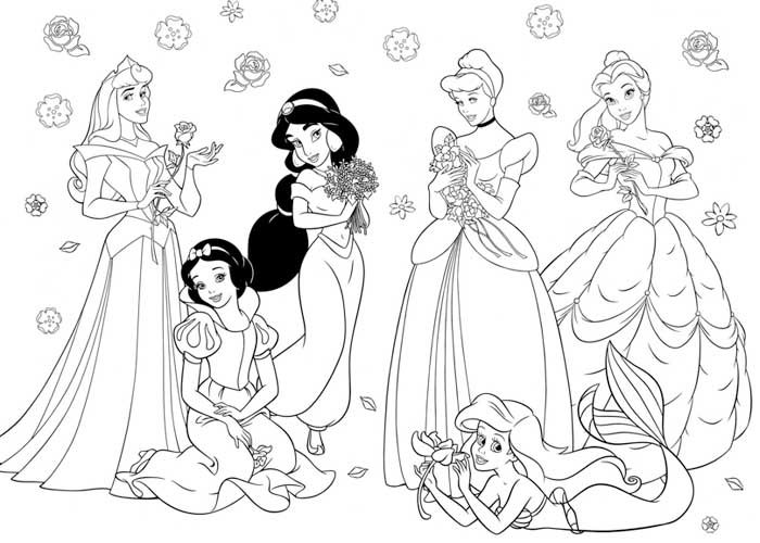 Resultado de imagen para todas las princesas para colorear disney princess coloring pages disney princess colors princess coloring