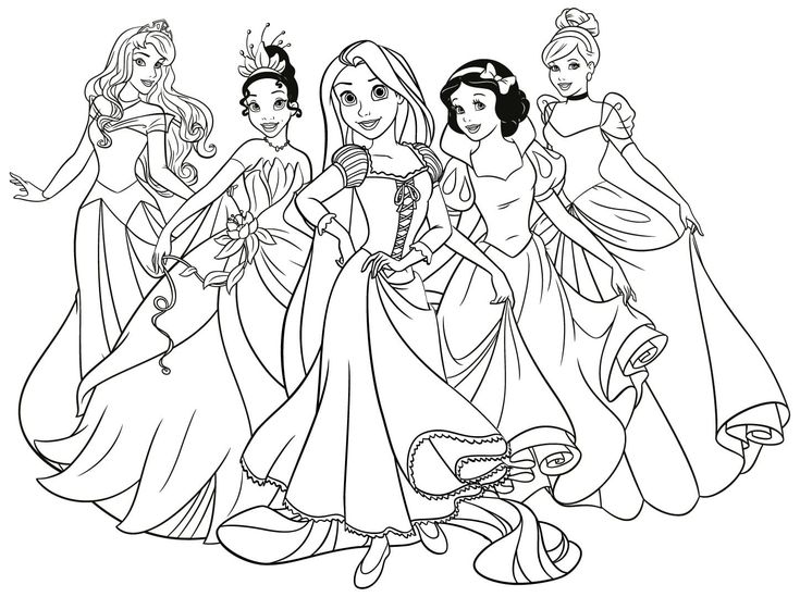 Dibujos de princesas disney para colorear e imprimir gratis princesas para colorear colorear princesas princesas dibujos