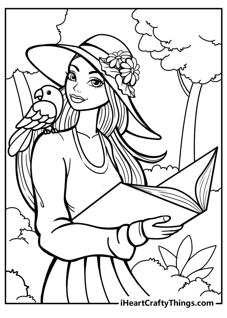 Princess coloring pages