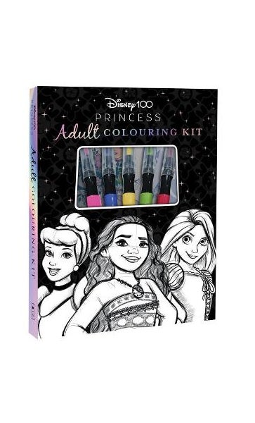 Disney princess adult louring kit by paper plus