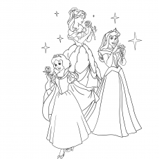 Top free printable princess coloring pages online