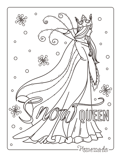 Free printable winter coloring pages for kids adults