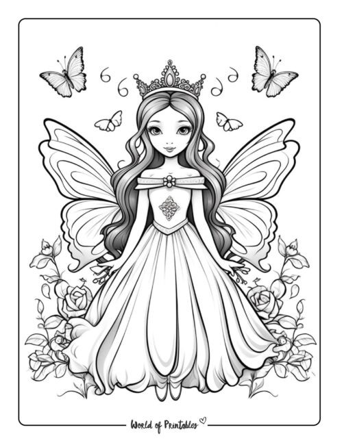 Best princess coloring pages