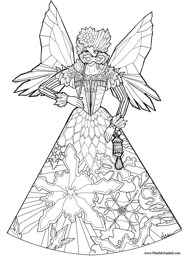 Ice fairy princess coloring page fairy coloring fairy coloring pages princess coloring pages