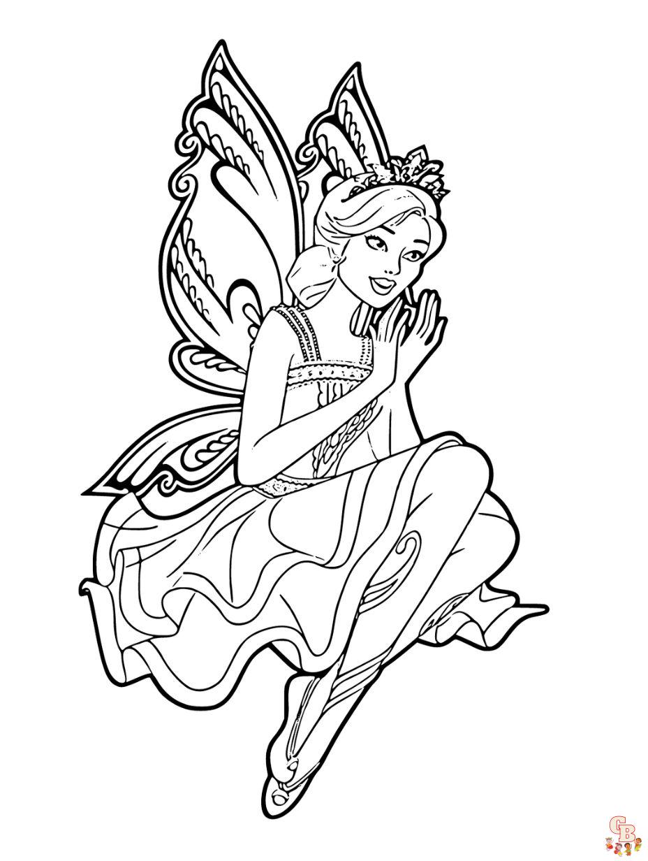 Fun and free fairy tale coloring pages for kids