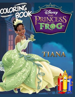 The princess and the frog coloring book exclusive coloring pages with favorite disney princess tiana by mimimagick world