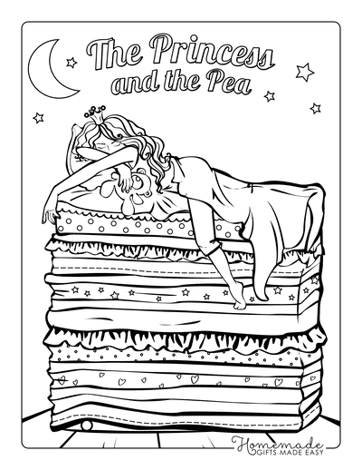 Free princess coloring pages for kids