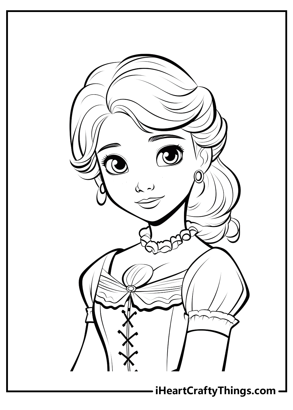 Anna coloring pages free printables