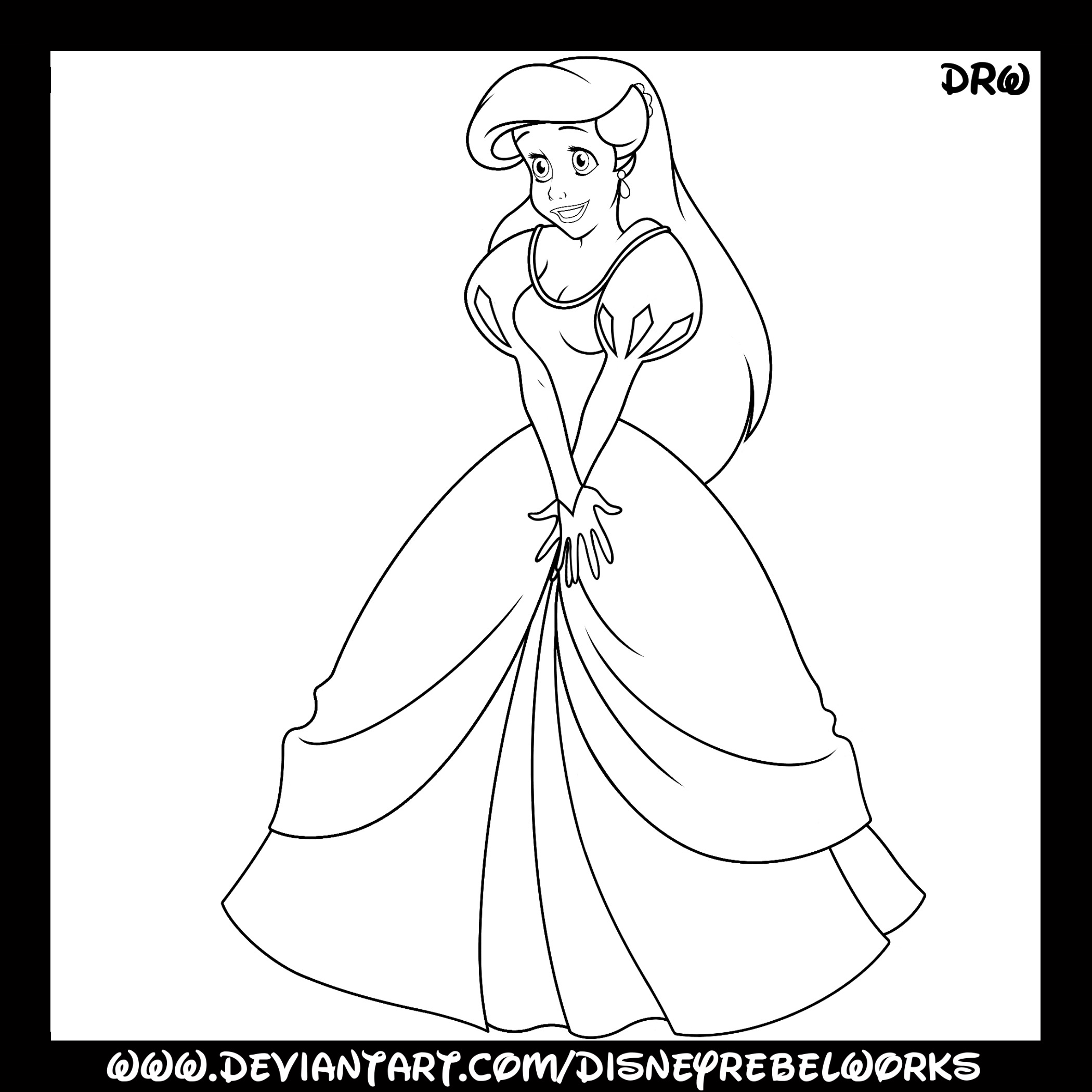 Disney coloring page