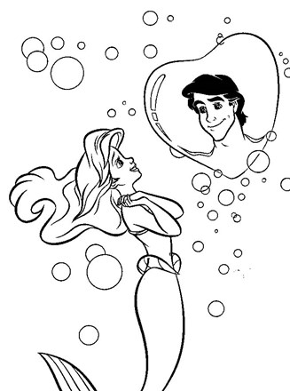 Princess coloring page