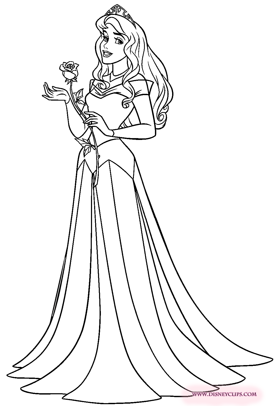 Princess aurora coloring page sleeping beauty coloring pages disney princess colors disney princess coloring pages