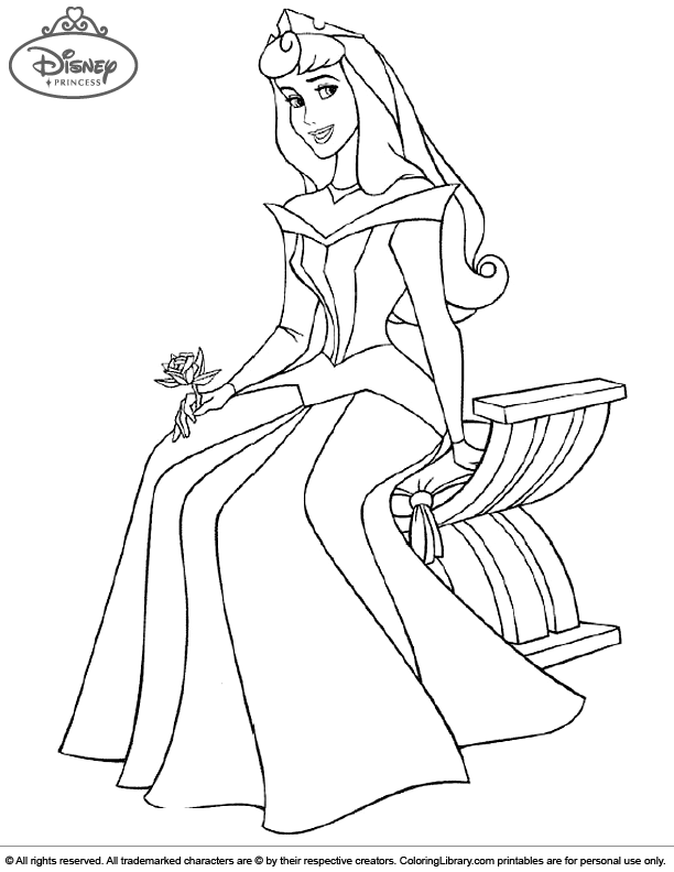 Printable coloring page for kids