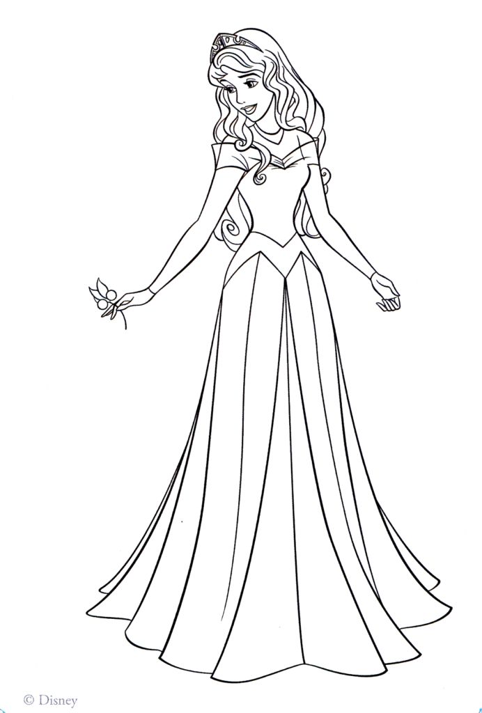 Printable coloring pages aurora disney buku mewarna adult coloring pages