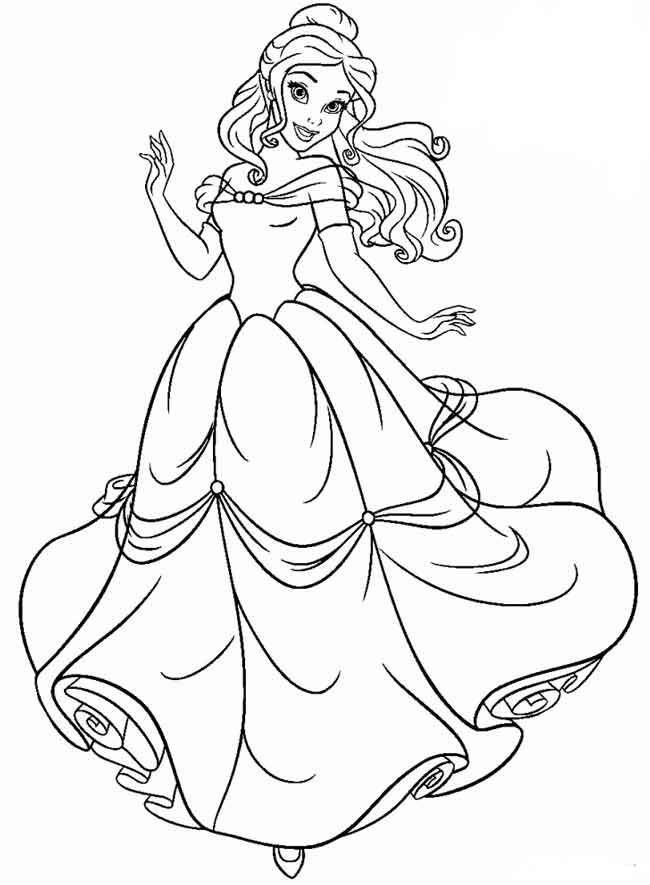 Best free printable belle coloring pages for kids and girls belle coloring pages disney coloring pages princess coloring pages