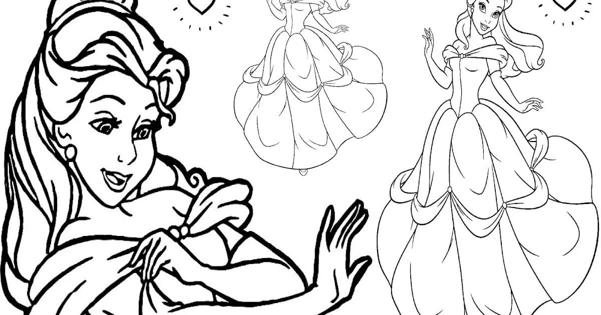 Belle coloring pages rcoloringpagespdf