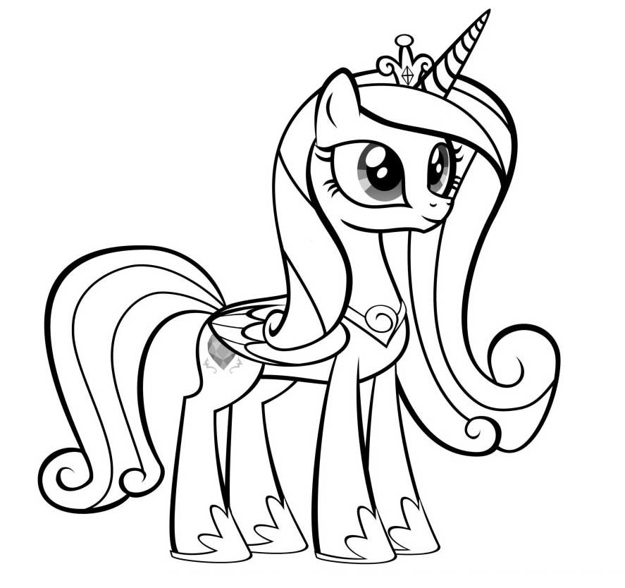 Princess cadence coloring pages princess coloring pages my little pony coloring unicorn coloring pages