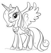 My little pony coloring pages free coloring pages