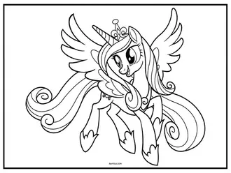 My little pony coloring pages