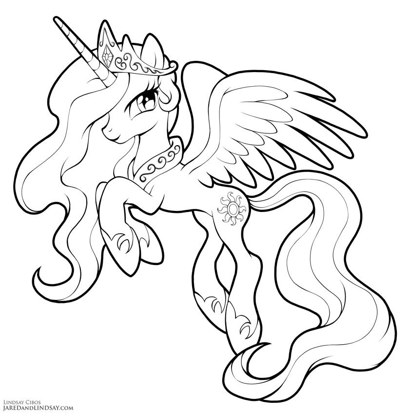 Princess celestia by lcibos on