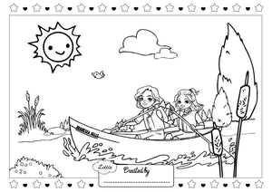 Coloring pages dolls