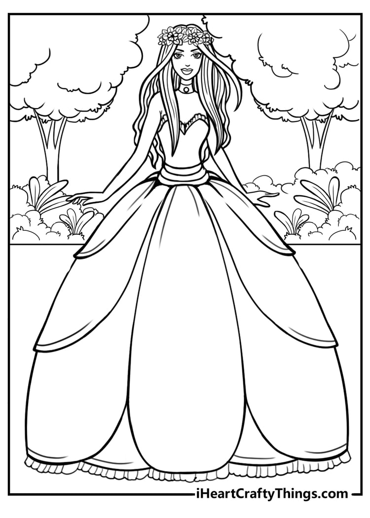 Princess coloring pages