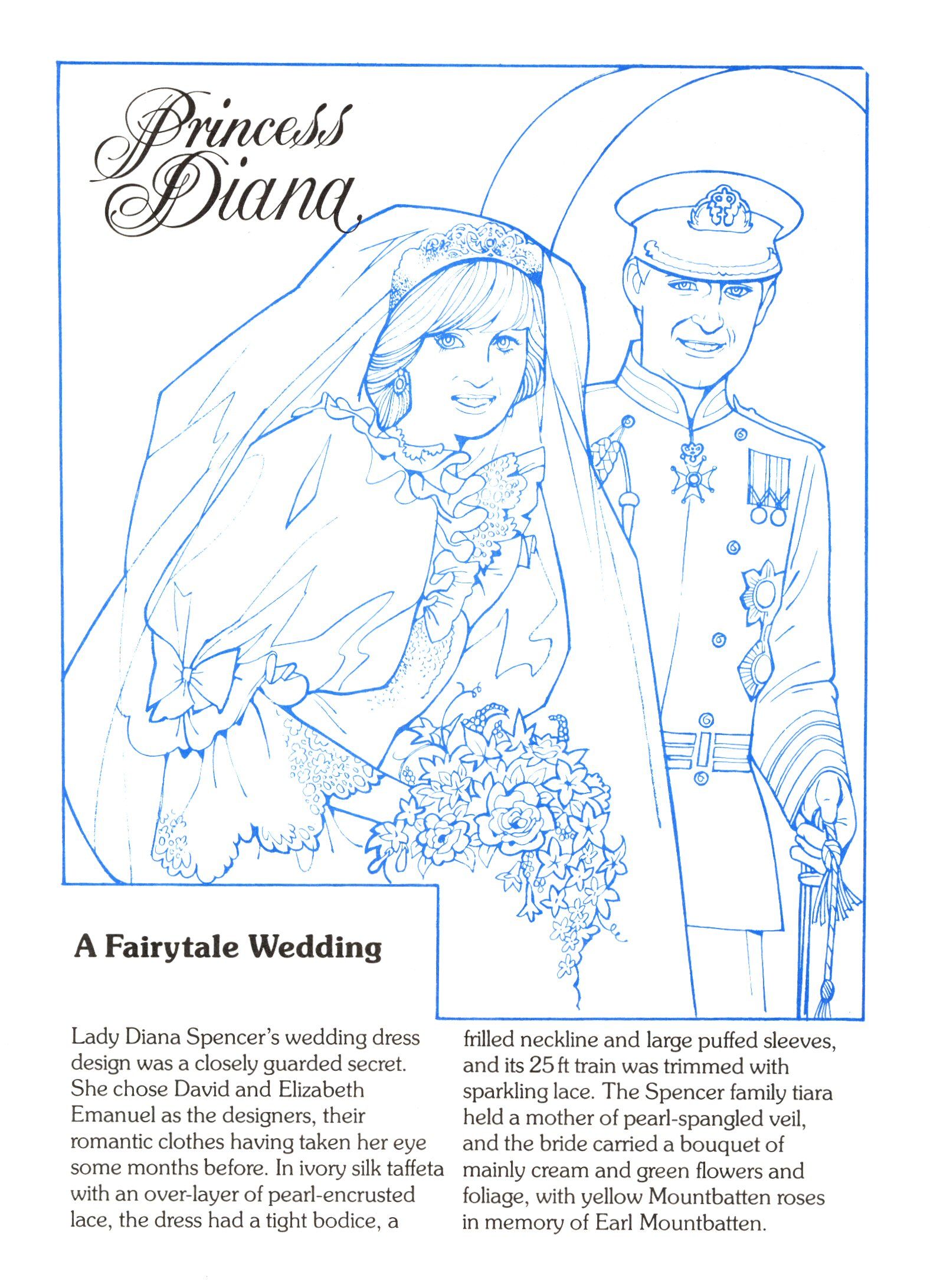 Princess diana fashion collection book princess diana fashion coloring books princess diana