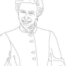 Princess diana of wales coloring pages