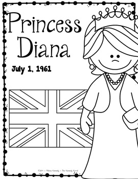 Princess diana research report bundle by the kennedy korral tpt