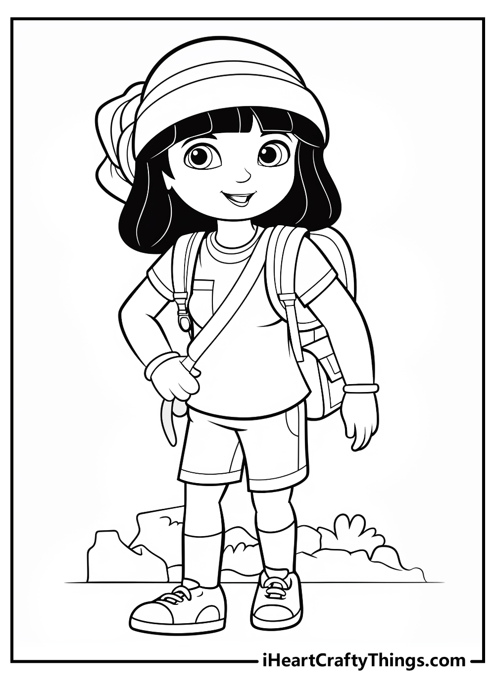 Dora coloring pages free printables