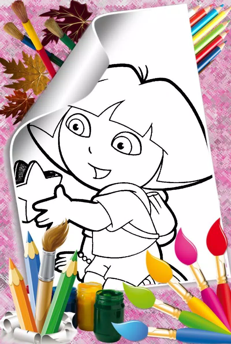 Princess dora coloring pages apk ùùøùøøùùø øªùøùù