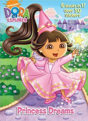 Princess dreams dora the explorer jumbo coloring book