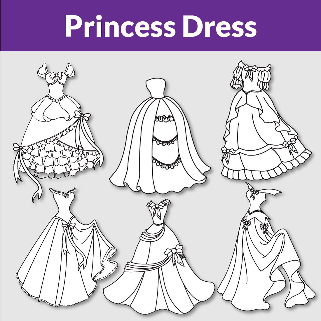 Princess dress master bundle