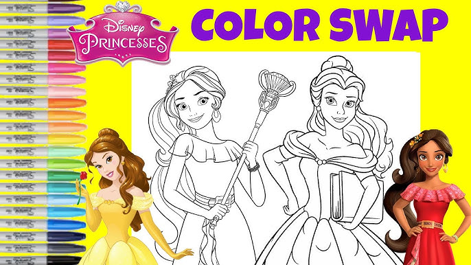 Coloring elena of avalor princess elena coloring pages coloring book