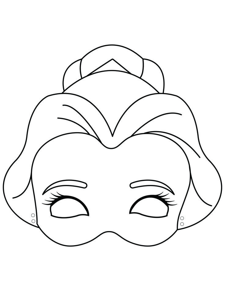 Free princess masks printable disney princess masks printable coloring masks fairy tale crafts princess crafts