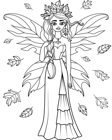 Fairy coloring pages free coloring pages