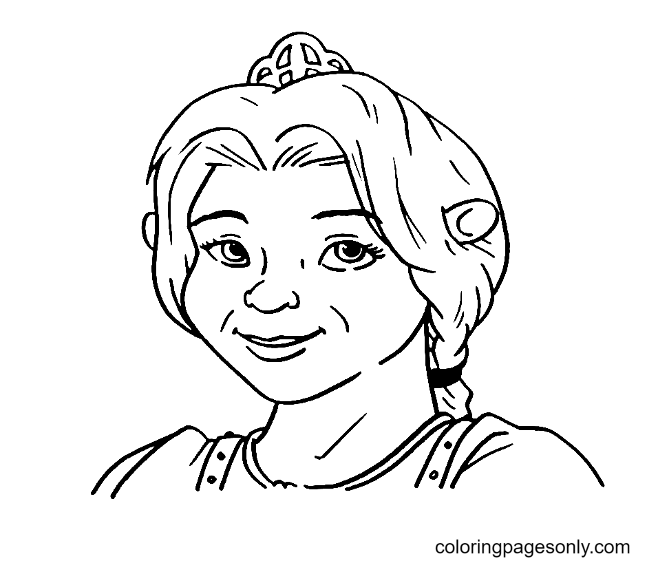 Shrek coloring pages printable for free download