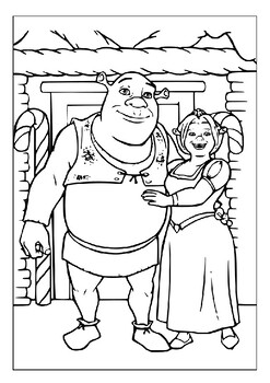 Printable shrek coloring sheets for fans where art meets shreks world