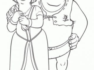 Best shrek coloring pages for kids