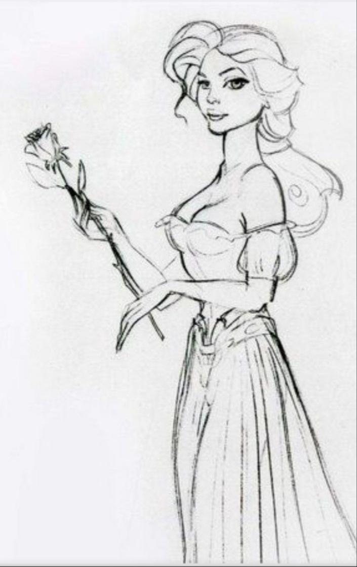 Concept art of princess fiona rshrek